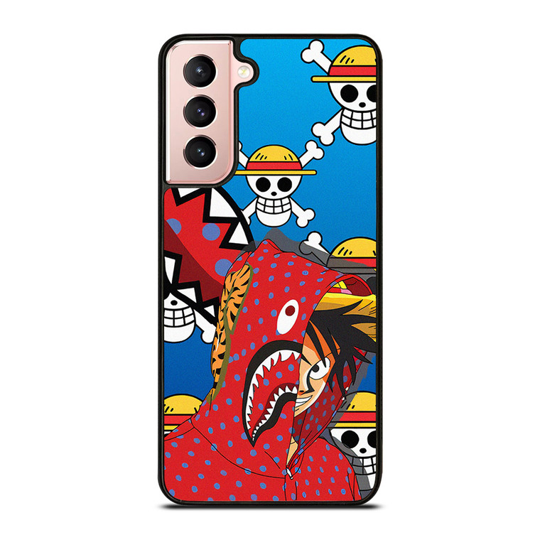 LUFFY ONE PIECE BAPE Samsung Galaxy S21 Case Cover