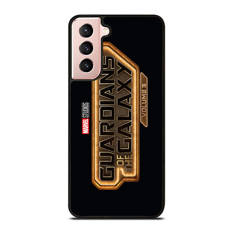 MARVEL GUARDIANS OF THE GALAXY VOLUME 3 LOGO Samsung Galaxy S21 Case Cover