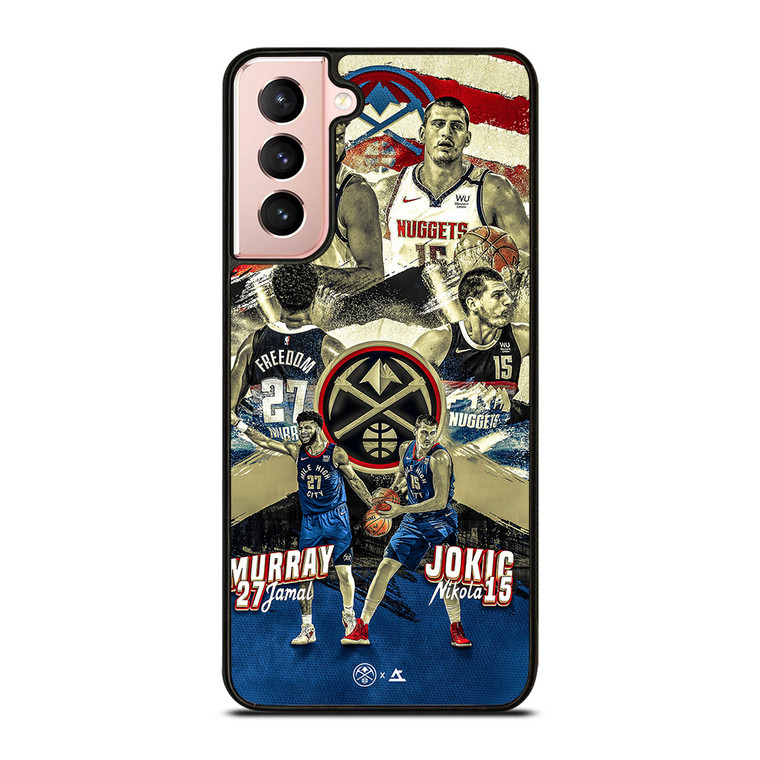 NIKOLA JOKIC X JAMAL MURRAY DENVER NUGGETS Samsung Galaxy S21 Case Cover NIKOLA JOKIC X JAMAL MURRAY DENVER NUGGETS Samsung Galaxy S21 Case Cover