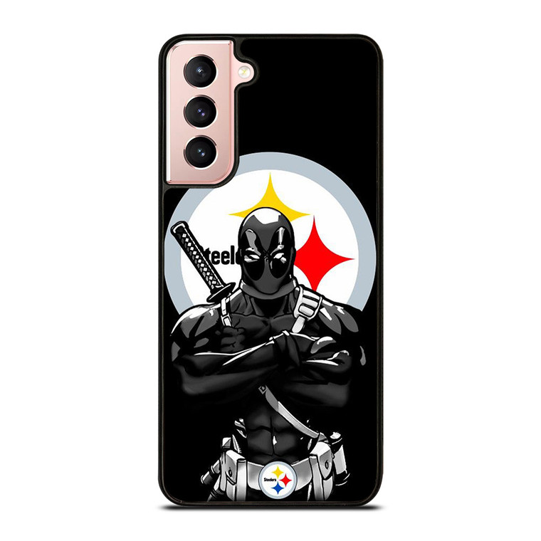 PITTSBURGH STEELERS FOOTBALL DEADPOOL Samsung Galaxy S21 Case Cover