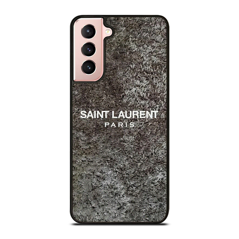 SAINT LAURENT PARIS RASFUR FABRIC Samsung Galaxy S21 Case Cover
