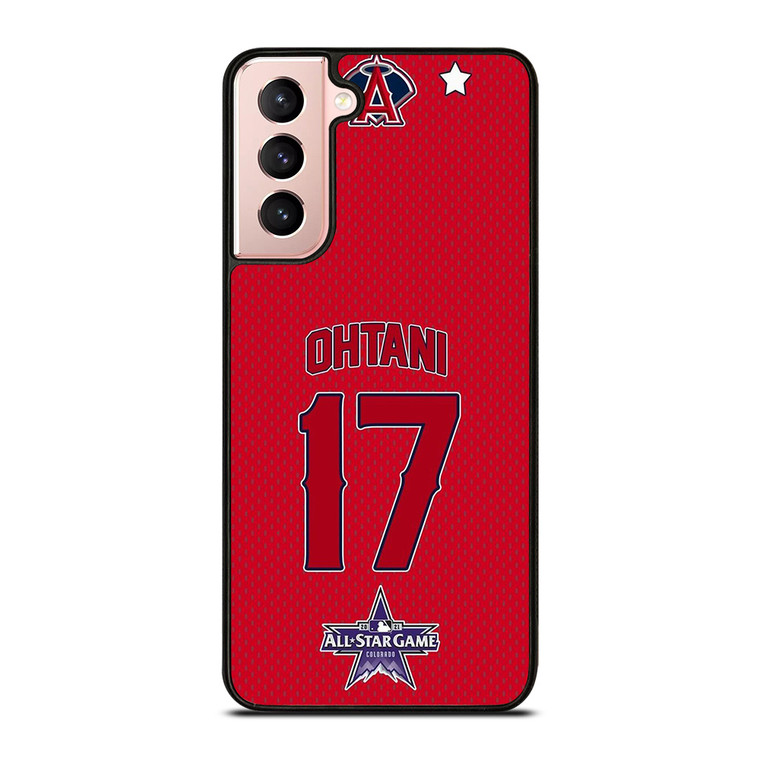 SHOHEI OHTANI LOS ANGELES ANGELS BASEBALL Samsung Galaxy S21 Case Cover
