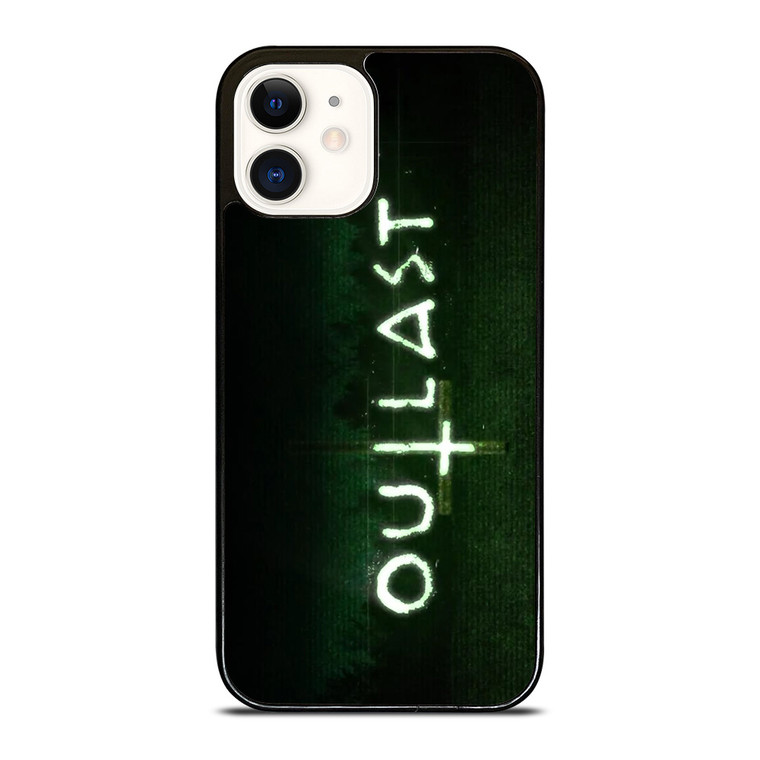 OUTLAST 2 HORROR GAMES LOGO  iPhone 12 Case Cover