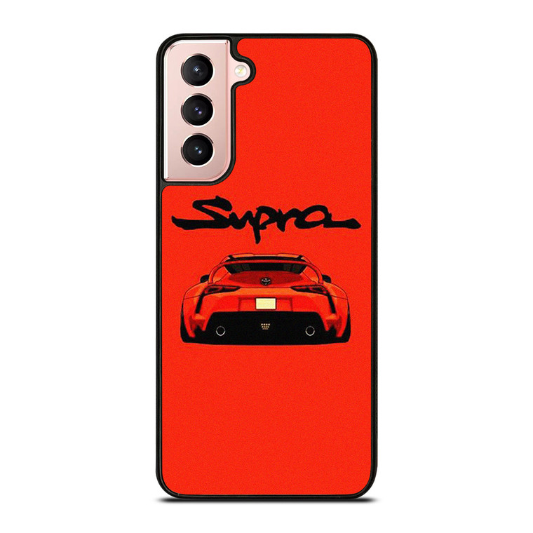 TOYOTA SUPRA RED Samsung Galaxy S21 Case Cover TOYOTA SUPRA RED Samsung Galaxy S21 Case Cover