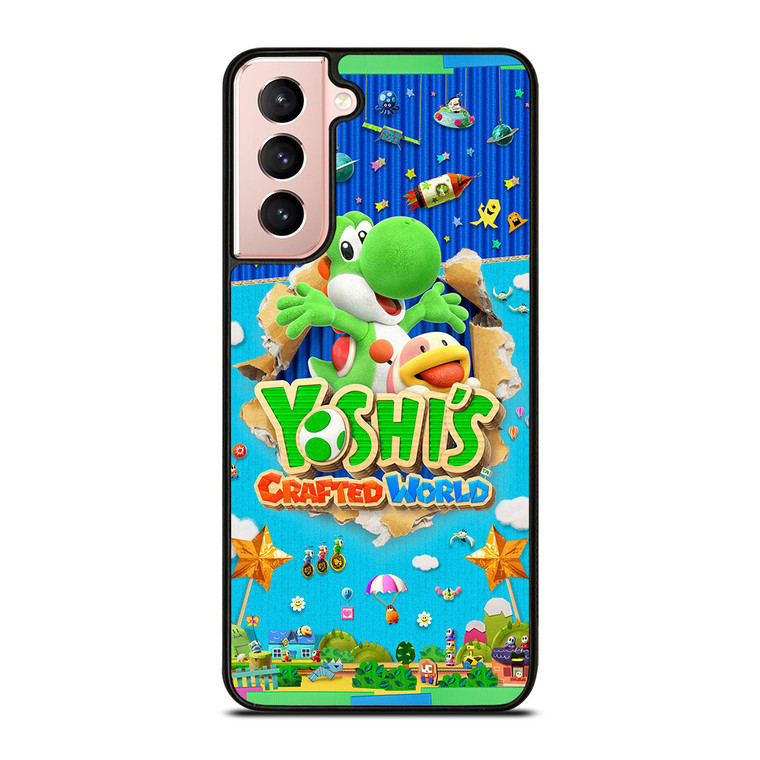 YOSHI CRAFTED WORLD GAMES POSTER Samsung Galaxy S21 Case Cover