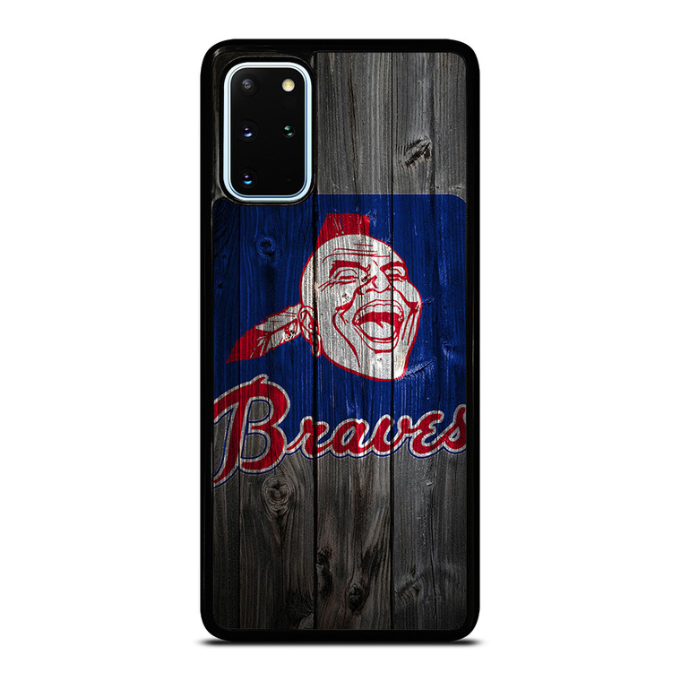 ATLANTA BRAVES BASEBALL WOODEN SYMBOL Samsung Galaxy S20 Plus Case Cover