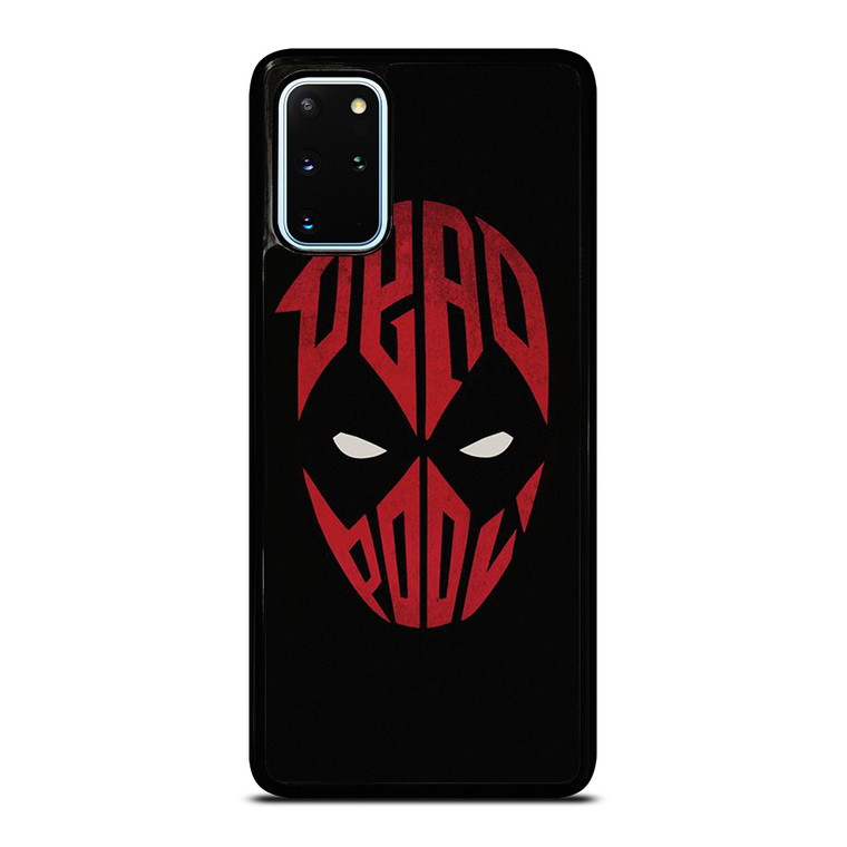 DEADPOOL MARVEL TYPOGRAPHY ART Samsung Galaxy S20 Plus Case Cover