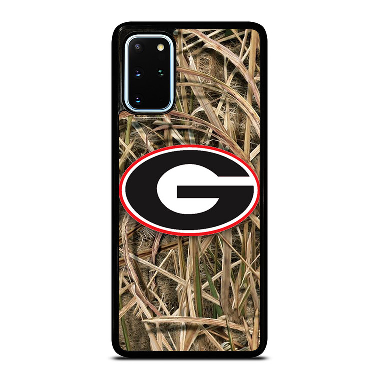 GEORGIA BULLDOGS CAMO LEAF LOGO Samsung Galaxy S20 Plus Case Cover