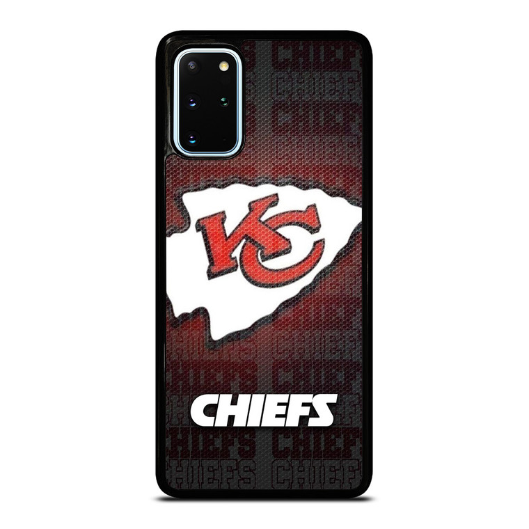 KANSAS CITY CHIEFS METAL Samsung Galaxy S20 Plus Case Cover