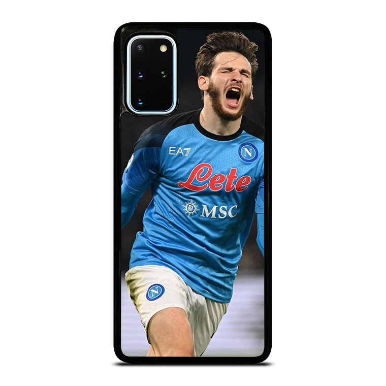 KHVICHA KVARATSKHELIA NAPOLI FOOTBALL Samsung Galaxy S20 Plus Case Cover