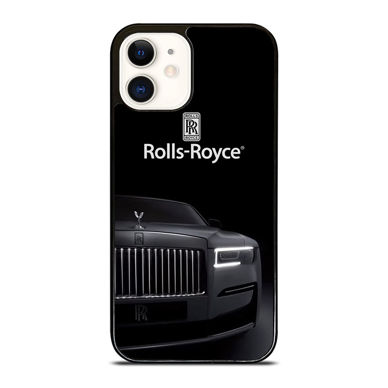 ROLLS ROYCE PHANTOM CAR EMBLEM  iPhone 12 Case Cover