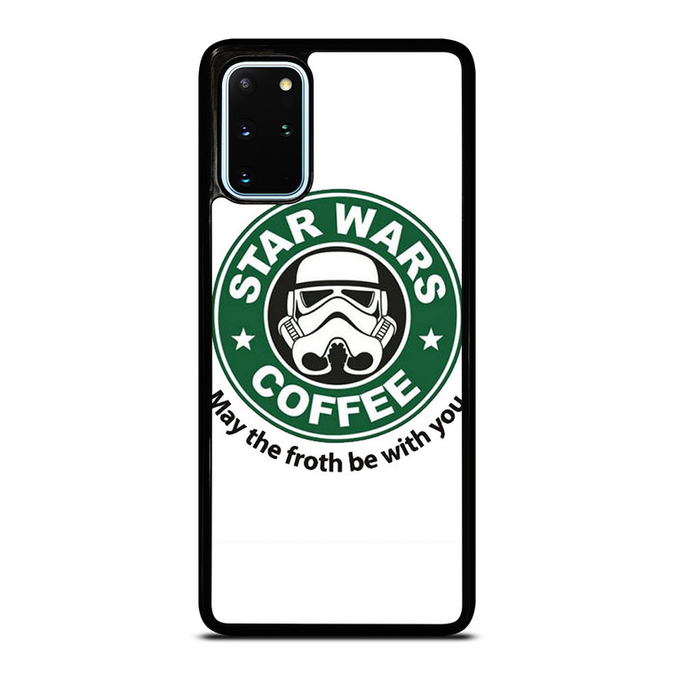 STARBUCKS COFFEE STAR WARS MAY THE FROTH BE WITH YOU Samsung Galaxy S20 Plus Case Cover STARBUCKS COFFEE STAR WARS MAY THE FROTH BE WITH YOU Samsung Galaxy S20 Plus Case Cover
