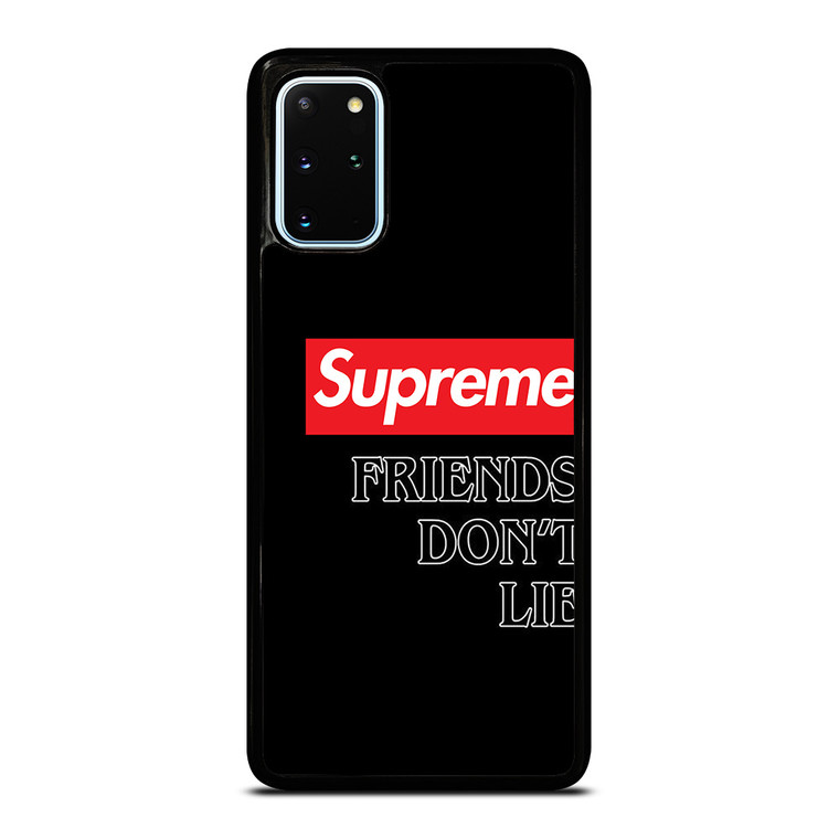 SUPREME STRANGER THINGS FRIENDS DONT LIE Samsung Galaxy S20 Plus Case Cover SUPREME STRANGER THINGS FRIENDS DONT LIE Samsung Galaxy S20 Plus Case Cover