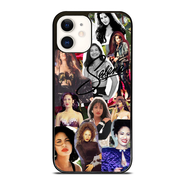 SELENA QUINTANILLA SINGER COLLAGE  iPhone 12 Case Cover