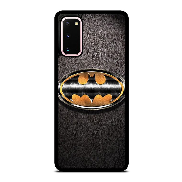 BATMAN EMBLEM LEATHER Samsung Galaxy S20 Case Cover