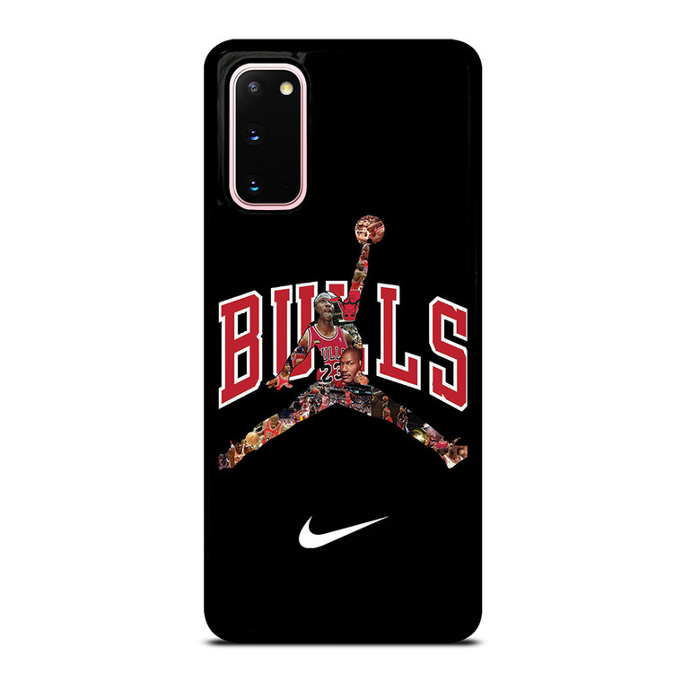 CHICAGO BULLS MICHAEL JORDAN JUMP NIKE Samsung Galaxy S20 Case Cover