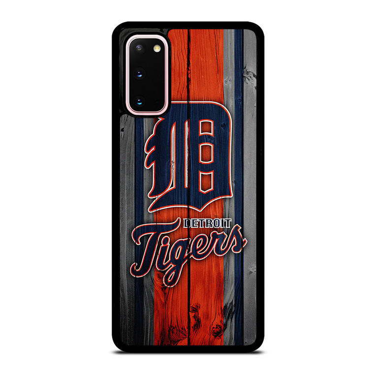DETROIT TIGERS FOOTBALL WOOD LOGO Samsung Galaxy S20 Case Cover