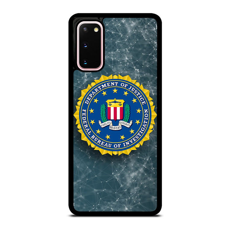 FBI FEDERAL BUREAU OF INVESTIGATION BADGE Samsung Galaxy S20 Case Cover