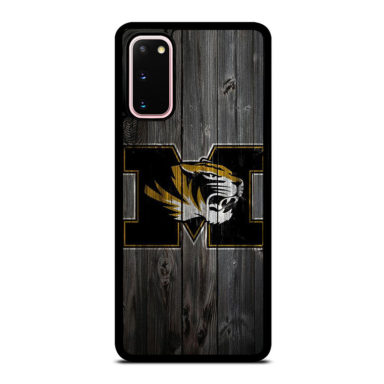MISSOURI TIGERS FOOTBALL WOOD LOGO Samsung Galaxy S20 Case Cover