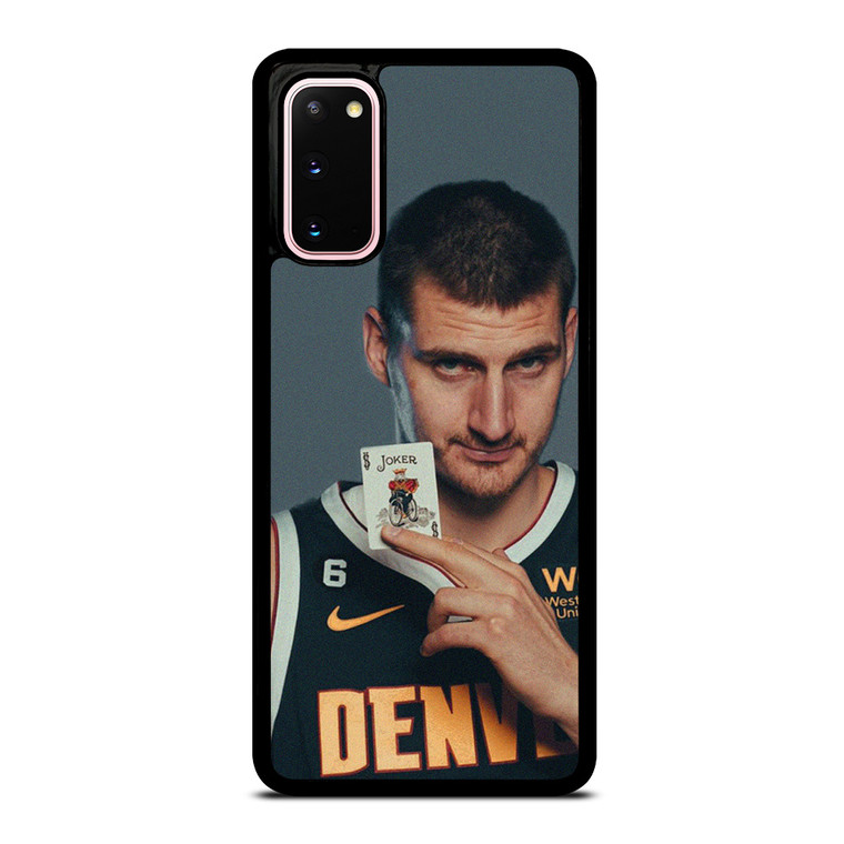 NIKOLA JOKIC DENVER NUGGETS JOKER Samsung Galaxy S20 Case Cover NIKOLA JOKIC DENVER NUGGETS JOKER Samsung Galaxy S20 Case Cover