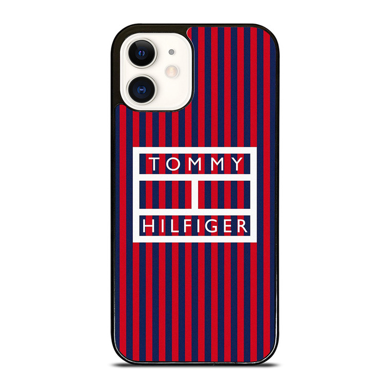 TOMMY HILFIGER STRIPES  iPhone 12 Case Cover