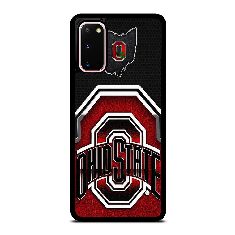 OHIO STATE BUCKEYES SYMBOL METAL Samsung Galaxy S20 Case Cover