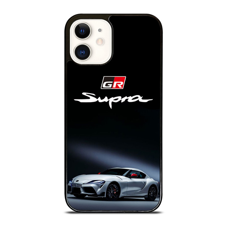 TOYOTA SUPRA GR LOGO  iPhone 12 Case Cover TOYOTA SUPRA GR LOGO  iPhone 12 Case Cover