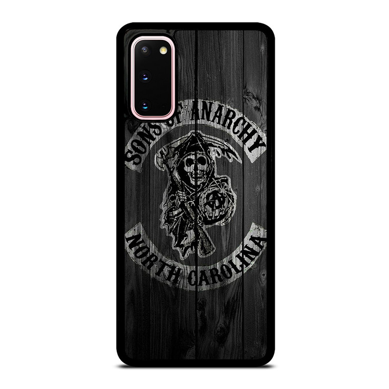 SONS OF ANARCHY NORTH CAROLINA WOOD LOGO Samsung Galaxy S20 Case Cover