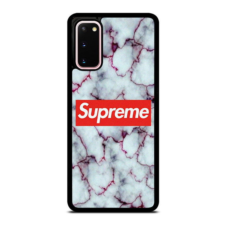 SUPREME MARBLE TEXTURE Samsung Galaxy S20 Case Cover
