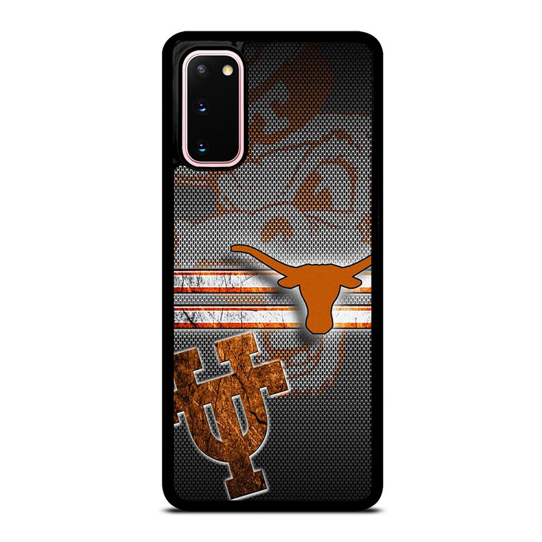 TEXAS LONGHORNS METAL SYMBOL Samsung Galaxy S20 Case Cover