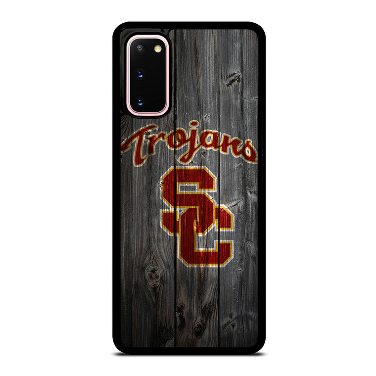 USC TROJANS WOOD LOGO Samsung Galaxy S20 Case Cover