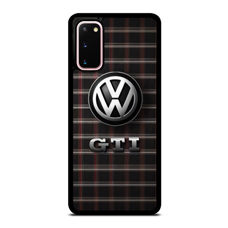 VW VOLKSWAGEN GTI METAL EMBLEM Samsung Galaxy S20 Case Cover