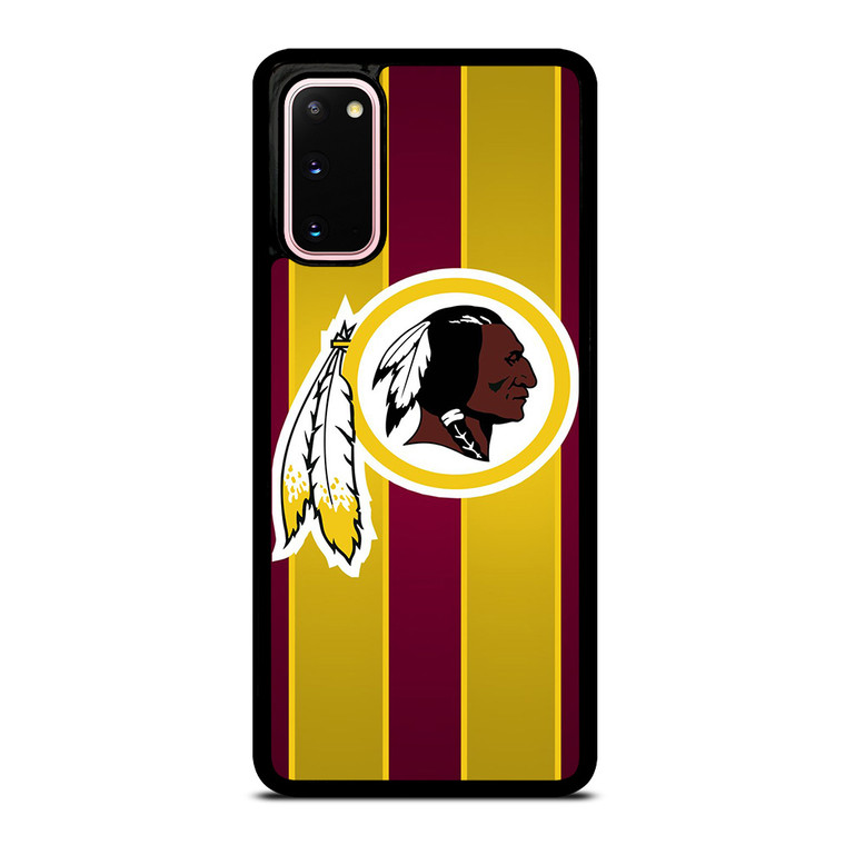 WASHINGTON REDSKINS STRIPE LOGO Samsung Galaxy S20 Case Cover