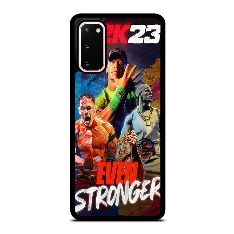 WWE 2K23 WRESTLING JOHN CENA EVEN STRONGER Samsung Galaxy S20 Case Cover