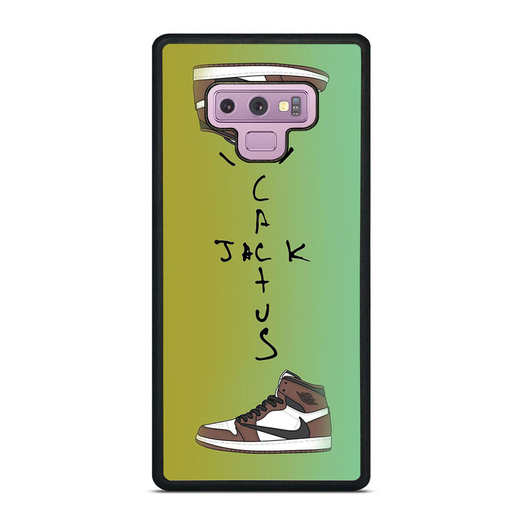 AIR JORDAN X TRAVIS SCOTT CACTUS JACK Samsung Galaxy Note 9 Case Cover