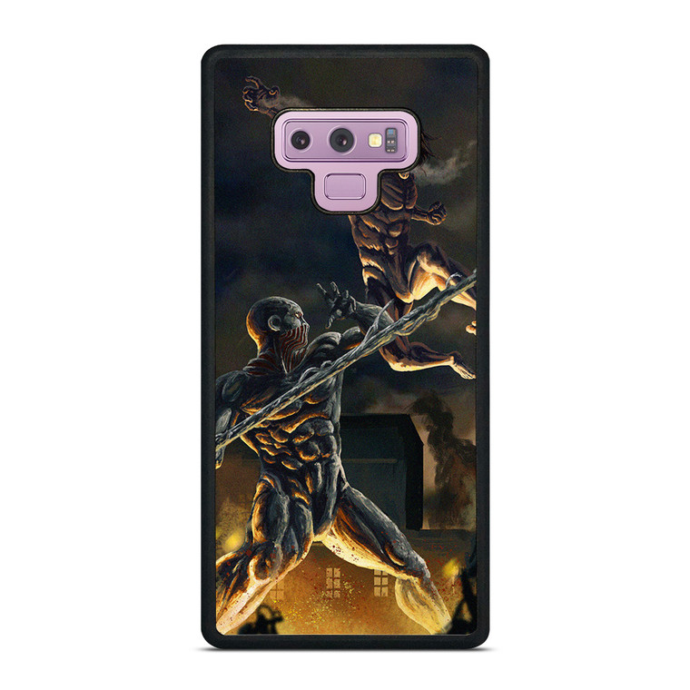 ATTACK ON TITAN VS WARHAMMER TITAN Samsung Galaxy Note 9 Case Cover