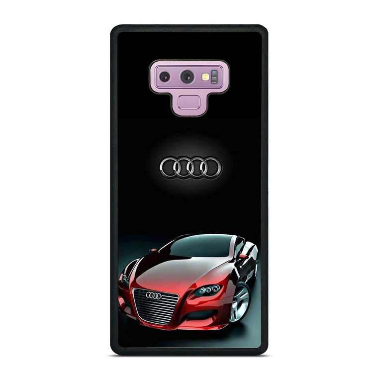 AUDI R8 RED EMBLEM Samsung Galaxy Note 9 Case Cover