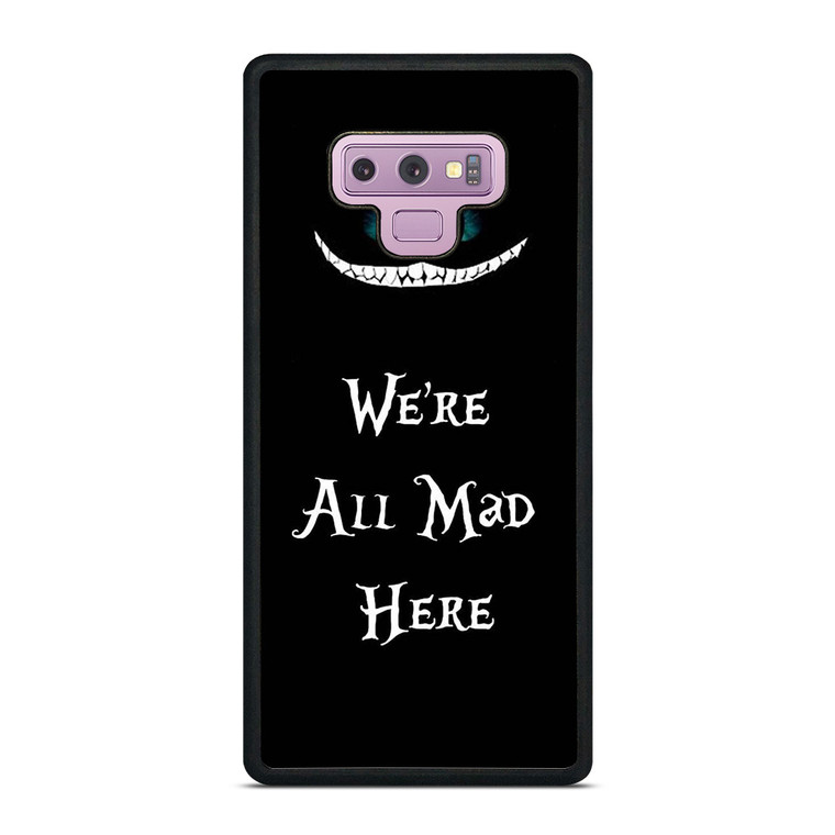 CHESHIRE CAT FUNNY ALICE IN WONDERLAND Samsung Galaxy Note 9 Case Cover