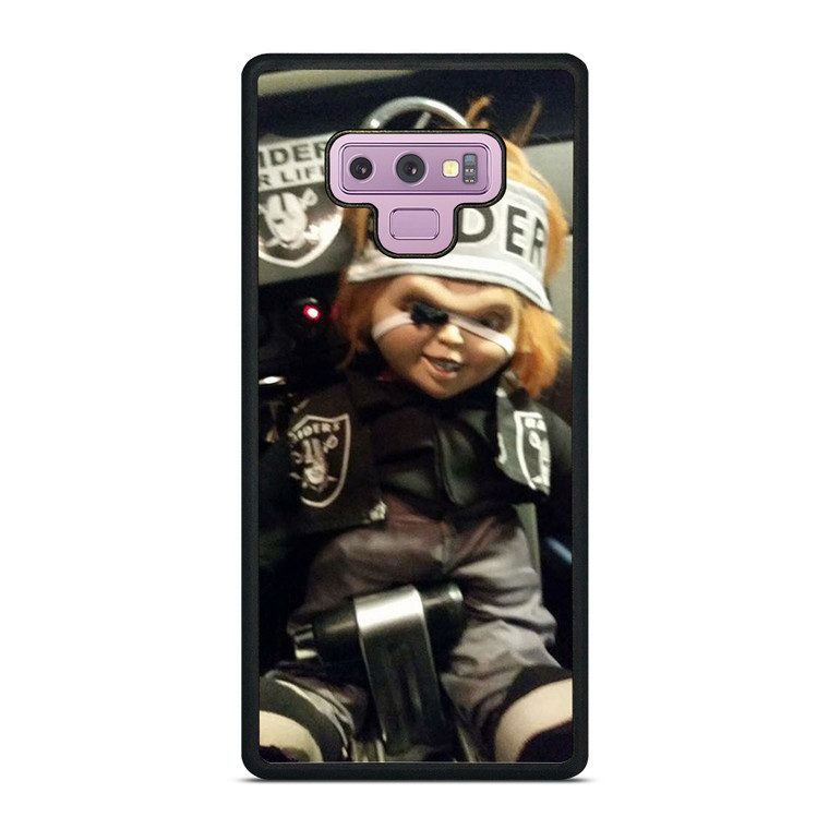 CHUCKY DOLL LOS ANGELES RAIDERS Samsung Galaxy Note 9 Case Cover