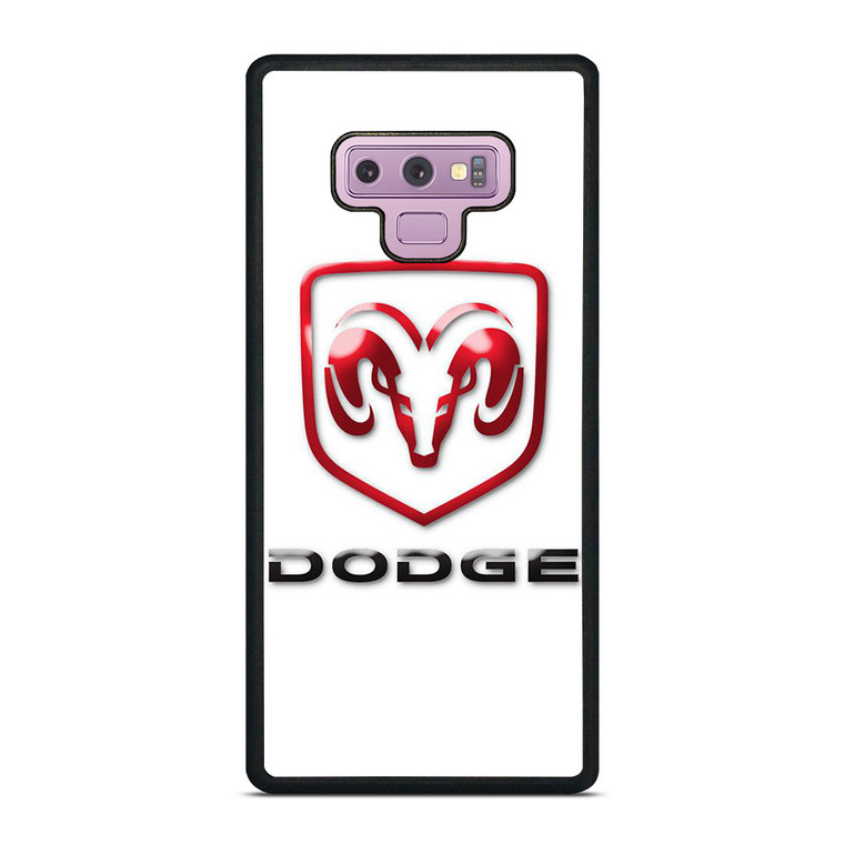 DODGE CAR RED EMBLEM Samsung Galaxy Note 9 Case Cover