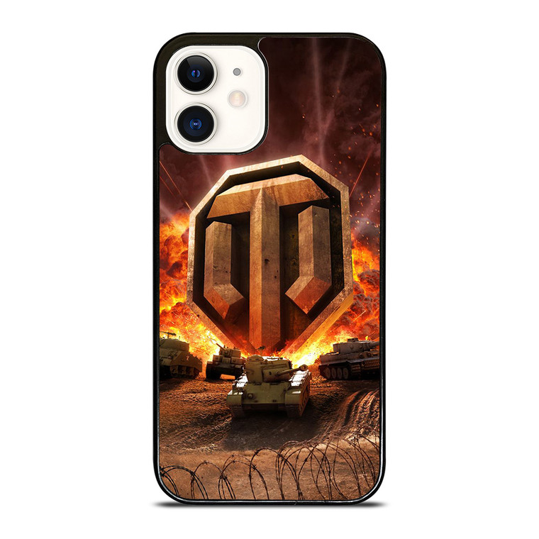 WORLD OF TANKS BATTLEFIELD GAMES  iPhone 12 Case Cover WORLD OF TANKS BATTLEFIELD GAMES  iPhone 12 Case Cover