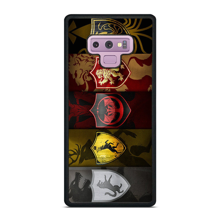 GAME OF THRONES HOUSE SIGILS Samsung Galaxy Note 9 Case Cover
