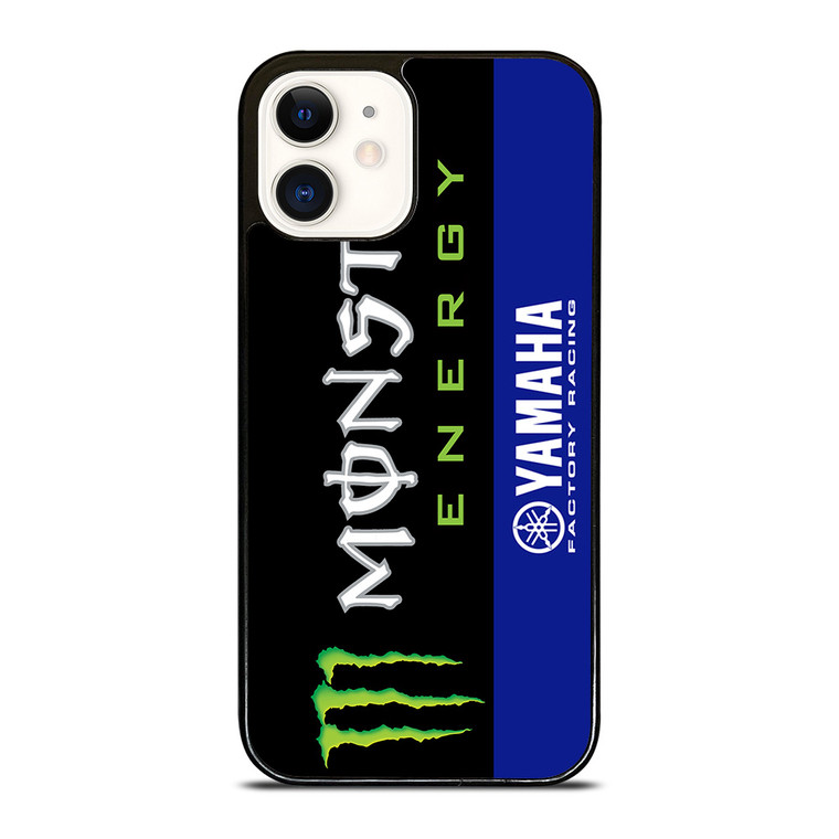YAMAHA FACTORY RACING MONSTER ENERGY  iPhone 12 Case Cover
