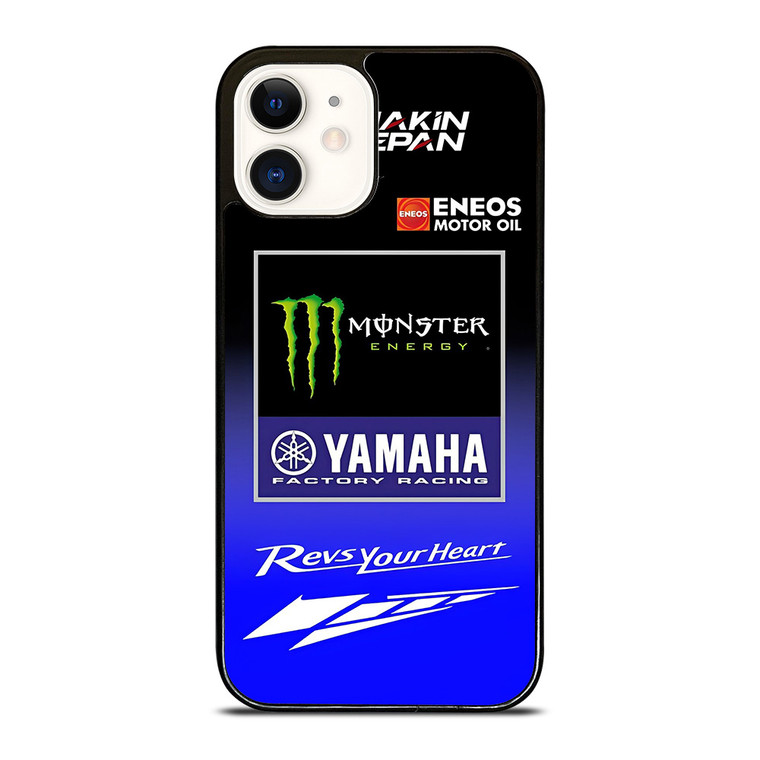 YAMAHA RACING MONSTER ENERGY 2  iPhone 12 Case Cover