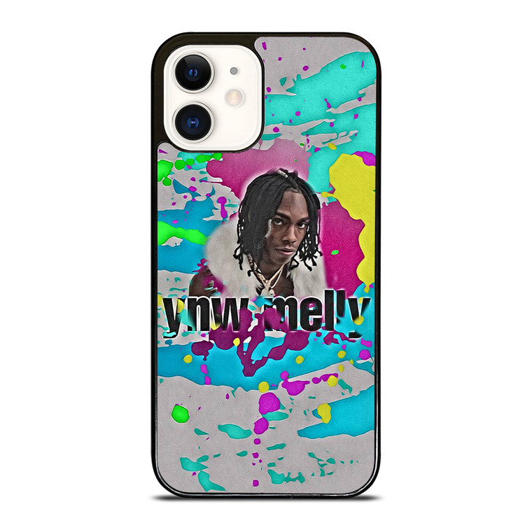 YNW MELLY COLORFUL BRUSHED  iPhone 12 Case Cover YNW MELLY COLORFUL BRUSHED  iPhone 12 Case Cover