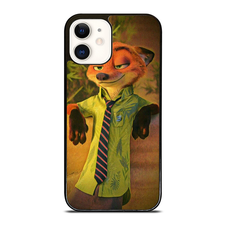 ZOOTOPIA NICK WILDE CARTOON  iPhone 12 Case Cover