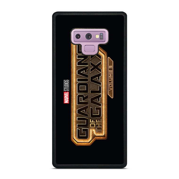 MARVEL GUARDIANS OF THE GALAXY VOLUME 3 LOGO Samsung Galaxy Note 9 Case Cover