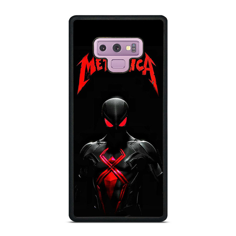 METALLICA SPIDERMAN LOGO Samsung Galaxy Note 9 Case Cover