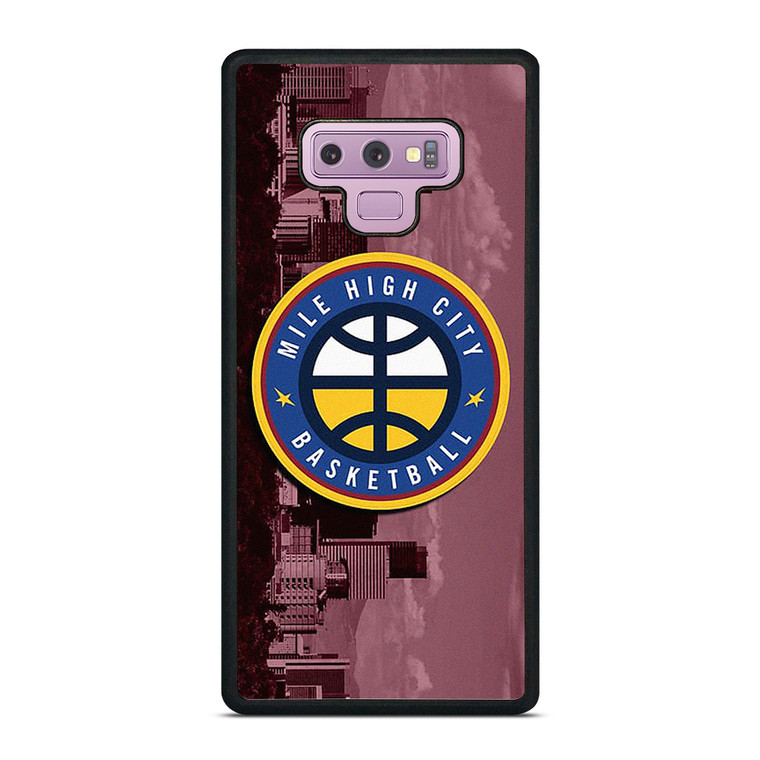 MILE HIGH CITY BASKETBALL BADGE Samsung Galaxy Note 9 Case Cover
