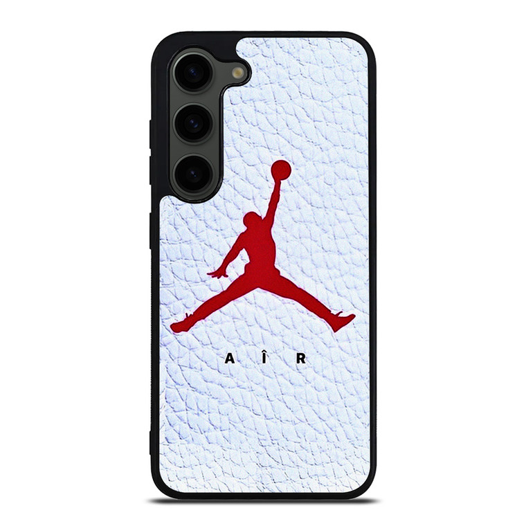 AIR JORDAN WHITE LEATHER  Samsung Galaxy S23 Plus Case Cover